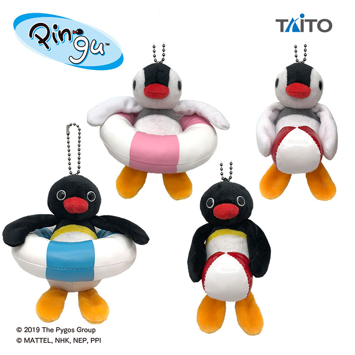 ピングー ぬいぐるみマスコット サマーver ゲームセンターに登場 ピングー Pingu オフィシャルホームページ ピングーのスタッフブログ